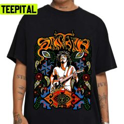 Retro Art Guitarist Legend Popular Carlos Santana Unisex T-Shirt