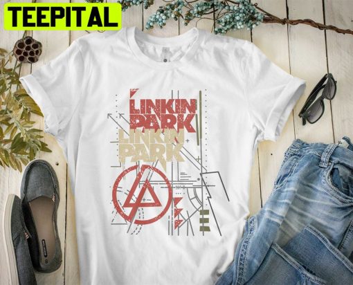 Retro Art Linkin Park Rock Band Unisex T-Shirt