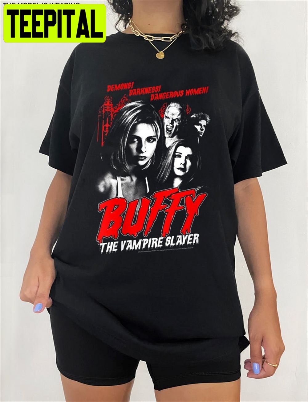 Retro Buffy The Vampire Slayer Unisex Unisex T-Shirt