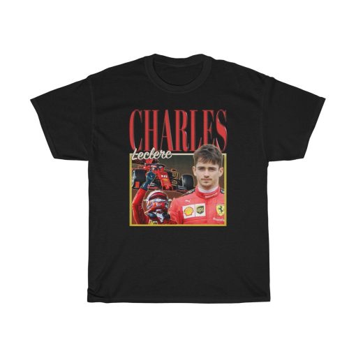 Retro Charles Leclerc Driver Racing Championship Formula Racing Unisex T-Shirt