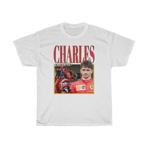 Retro Charles Leclerc Driver Racing Championship Formula Racing Unisex T-Shirt