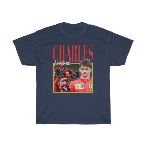 Retro Charles Leclerc Driver Racing Championship Formula Racing Unisex T-Shirt