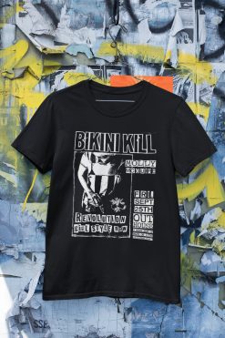 Retro Design Music Band Bikini Kill Unisex T-Shirt