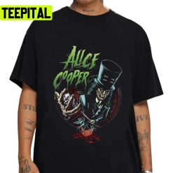 Retro Design Populer Cooper Alice Cooper Unisex T-Shirt