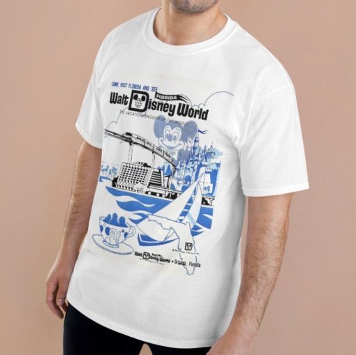 Retro Graphic 1970 Disney New Design Unisex T-Shirt