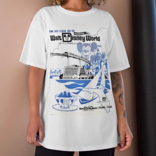 Retro Graphic 1970 Disney New Design Unisex T-Shirt