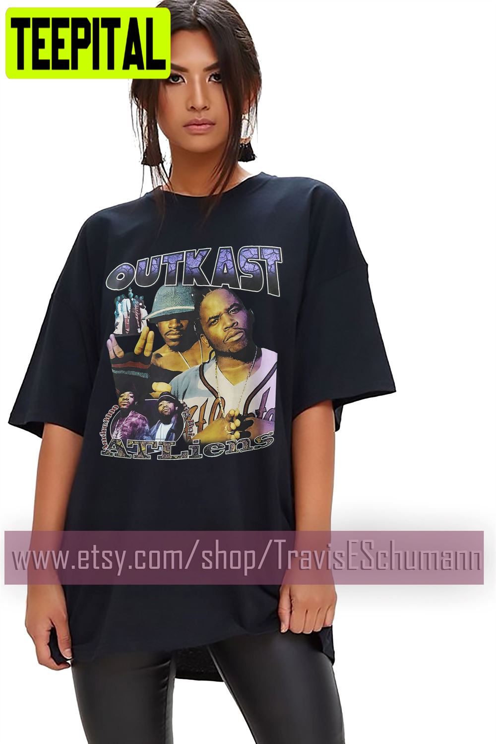 Retro Outkast Hip Hop Vintage Rap Unisex T-Shirt