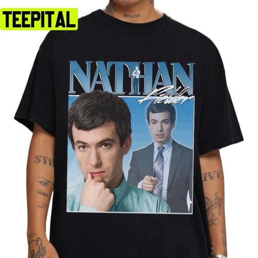 Retro Portrait 90s Nathan Fielder Unsex T-Shirt