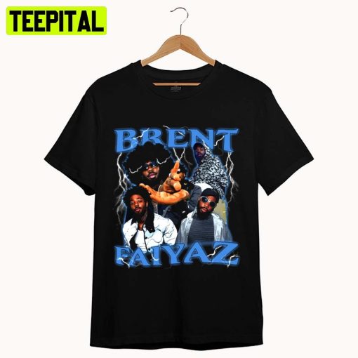 Retro Portrait Collection Brent Faiyaz Unisex T-Shirt