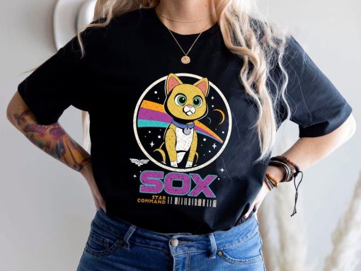 Retro Sox Cat Star Command Buzz Lightyear 2022 Sox Cat Lightyear Movie Unisex T-Shirt