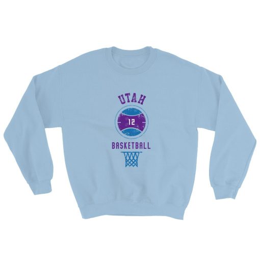 Retro Utah Basketball Unisex Sweatshirt