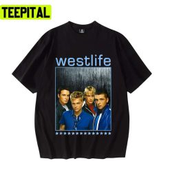 Retro Westlife Boy Band Design Unisex T-Shirt