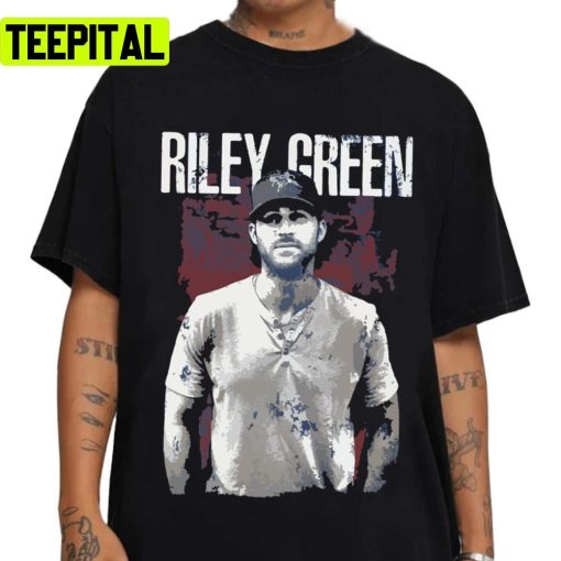 Riley Green Merch Photo 2022 Illustration Unisex T-Shirt