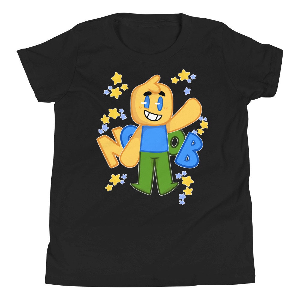 Cute Gaming Noob - Smooth Noob Face  Kids T-Shirt for Sale by