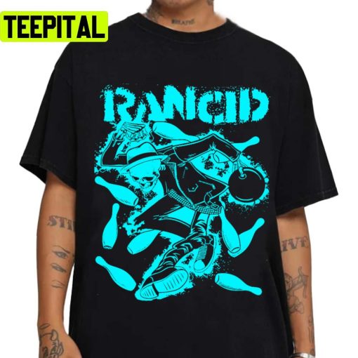 Rock Music Neon Design Rancid Band Unisex T-Shirt