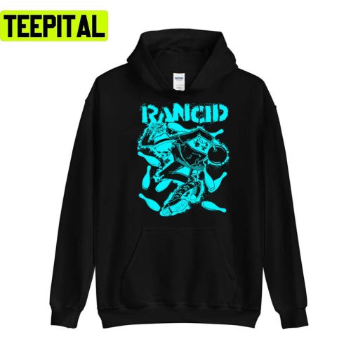 Rock Music Neon Design Rancid Band Unisex T-Shirt