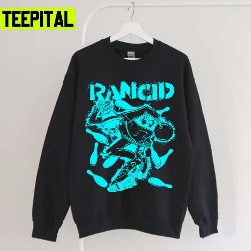 Rock Music Neon Design Rancid Band Unisex T-Shirt