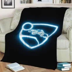 Rocket League Fleece Blanket Throw Blanket Gift