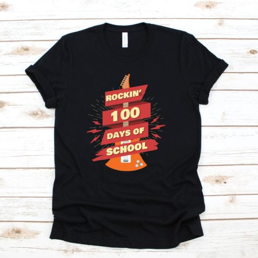 Rocking 100 Days Of School T-Shirt