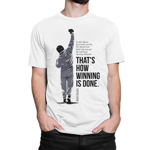 Rocky Balboa Thats How Winning is Done T-Shirt