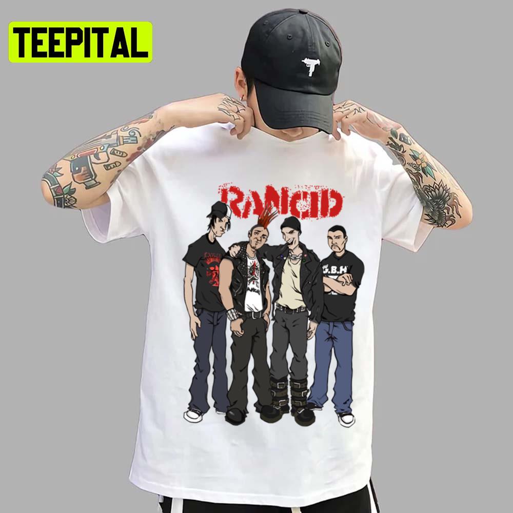 Rodokkangelan Rancid Band Unisex T-Shirt