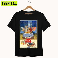 Romantic Diner In Lady And The Tramp Unisex T-Shirt