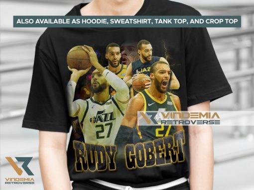 Rudy Gobert 90s Vintage Unisex T-Shirt