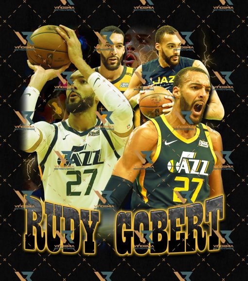 Rudy Gobert 90s Vintage Unisex T-Shirt