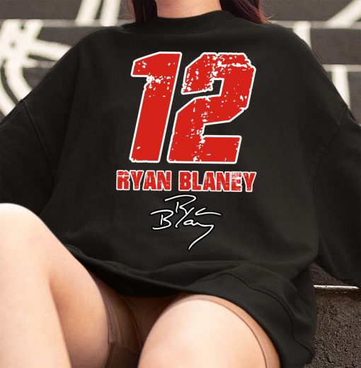 Ryan Blaney 12 Team Penske Motosport Nascar Racing Formula 1 F1 Shirt