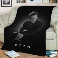 Ryan Reynolds Premium Fleece Blanket Throw Blanket Gift