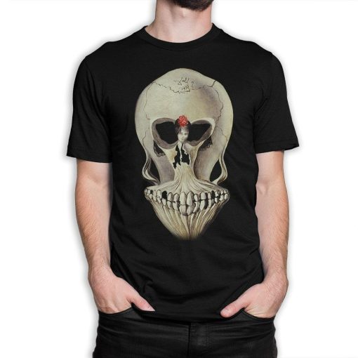 Salvador Dali Dancer in Skull T-Shirt