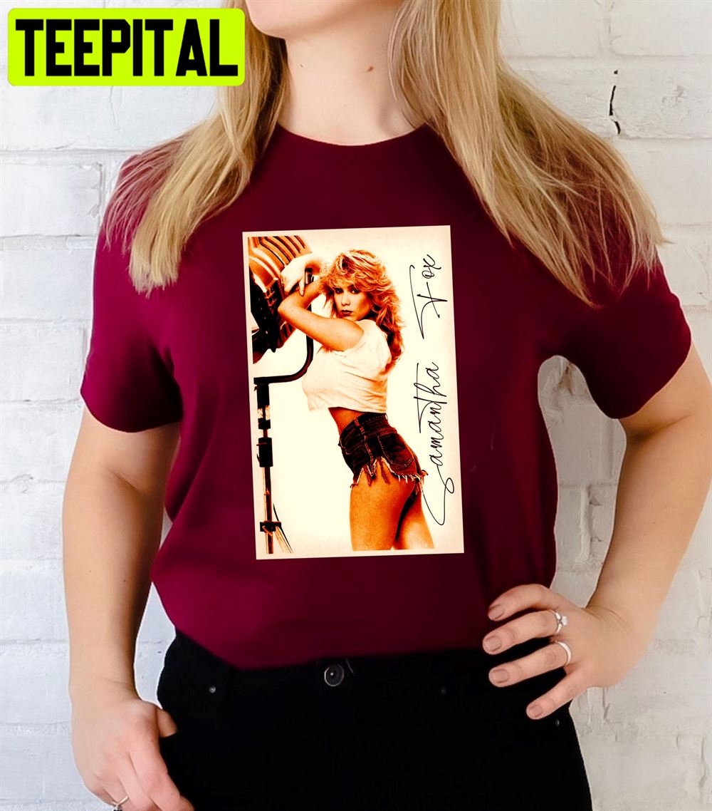 Samantha Fox Vintage Unisex T-Shirt