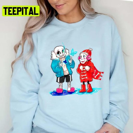 Sans Sans Papyrus Frisk Toriel Undyne Asgore Papyrus And Sans Chara Alp Undertale Graphic Unisex T-Shirt