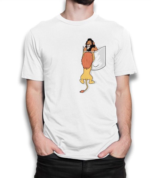 Scar And Mufasa In A Pocket The Lion King Unisex T-Shirt