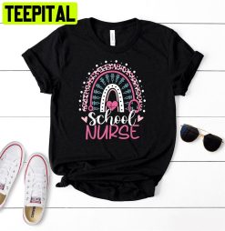 School Nurse Rainbow Unisex T-Shirt