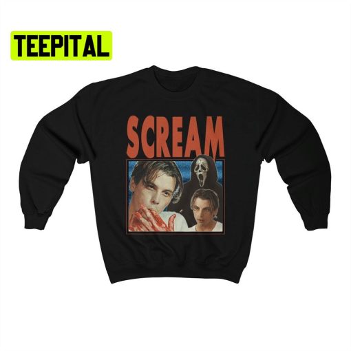 Scream Homage Movie Retro Vintage Art Unisex Sweatshirt