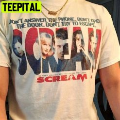 Scream Movie Vintage Design Unisex T-Shirt