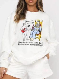 Secret Chord I Heard There Was A Secret Chord That David Played And It Pleased The Lord Funny Hallelujah Trending Unisex T-Shirt