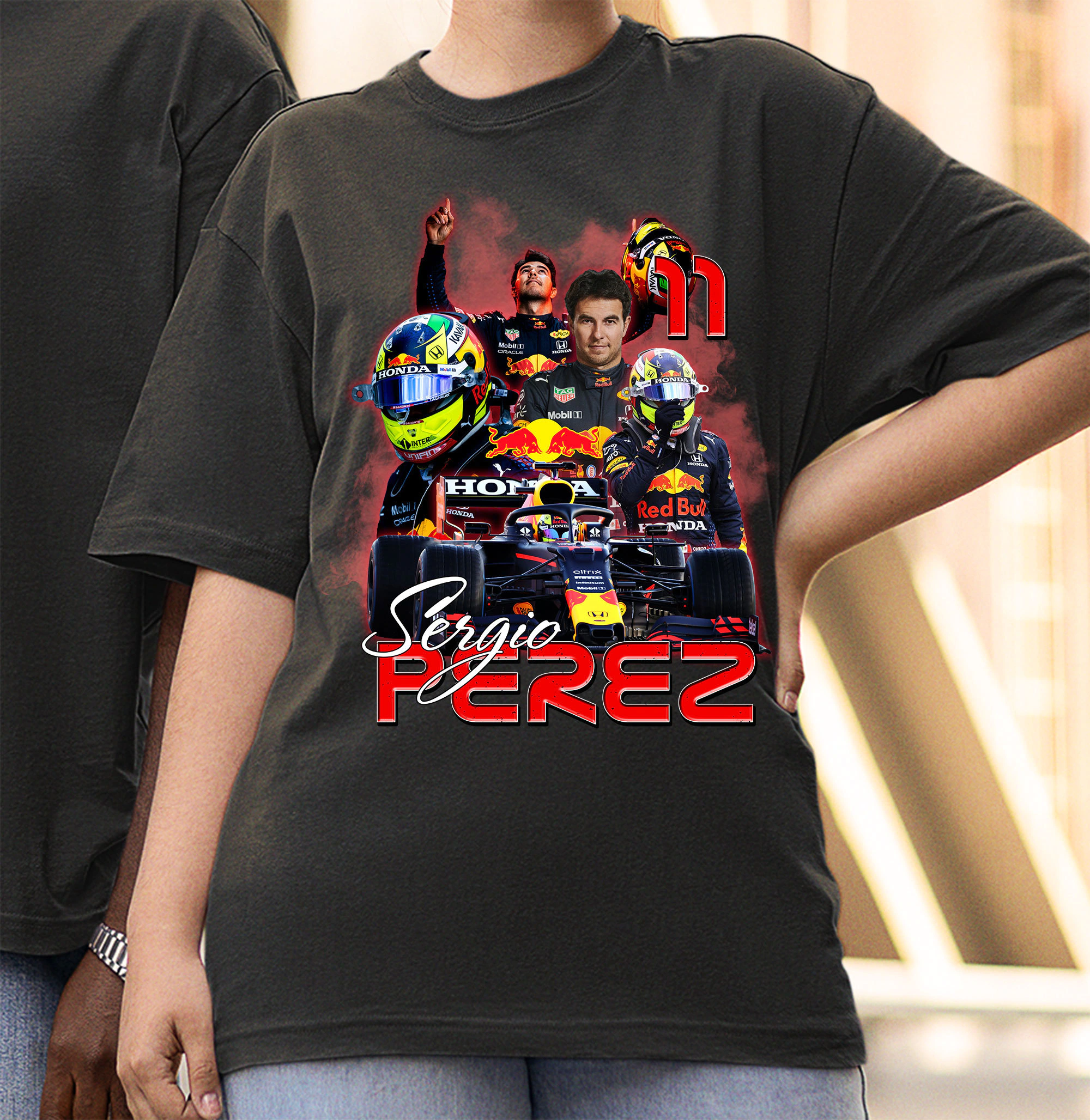 Sergio Perez Baseball Jersey - Home XS - Furious Motorsport