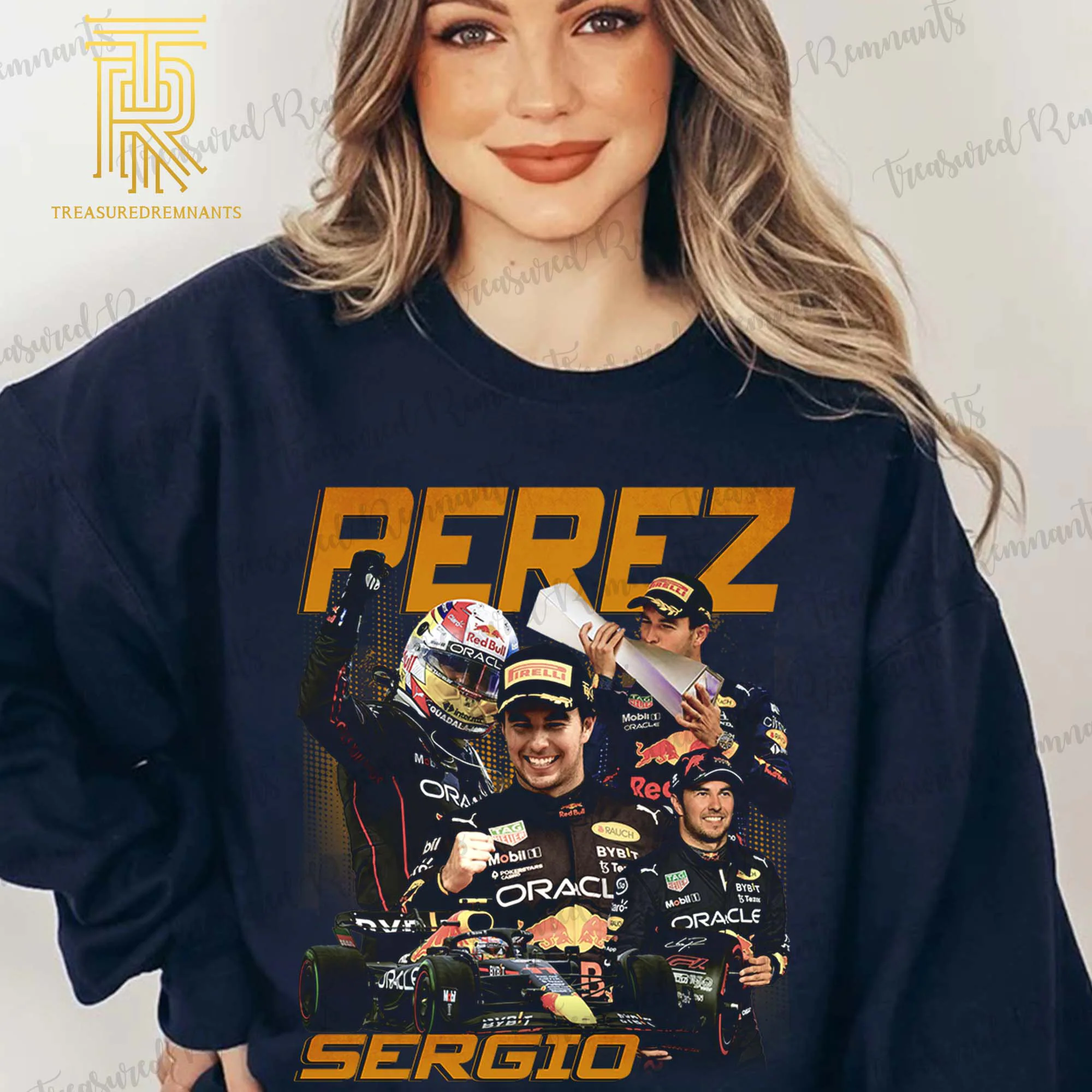 Sergio Perez Baseball Jersey - Home XS - Furious Motorsport