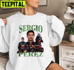 Sergio Pérez Shirt Driver Racing Championship Formula Racing Mexican Vintage 90s Design Unisex T-Shirt