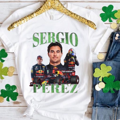 Sergio Pérez Shirt Driver Racing Championship Formula Racing Mexican Vintage 90s Design Unisex T-Shirt