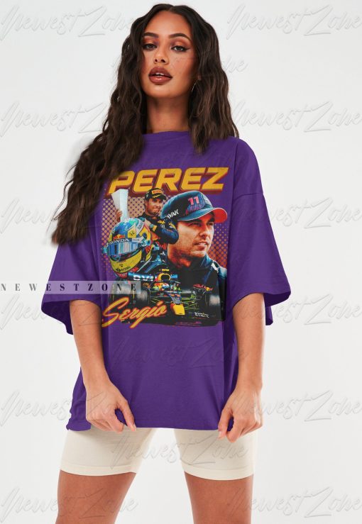 Sergio Pérez Shirt Driver Racing Championship Formula Racing Unisex T-Shirt