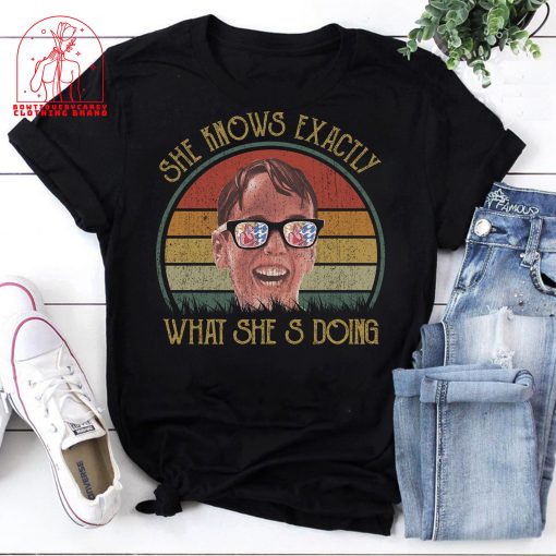 She Knows Exactly What She’s Doing The Sandlot 90s Movie Comedy Wendy Peffercorn Unisex T-Shirt