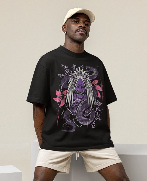 Shinigami Oni Japanese Aesthetic Illustration Unisex T-Shirt