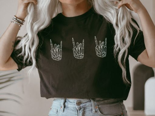 Skeleton Hands Shirt