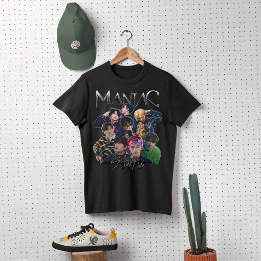 Skz Maniac Stray Kidshyunjin Skz Felix Changbin Bang Chan Seungmin T-Shirt