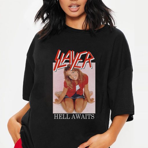 Slayer Hell Awaits Britney Spears Slayer Unisex T-Shirt