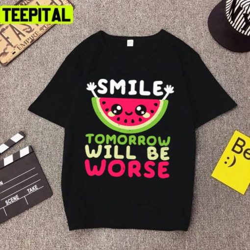 Smile Watermelon Summer Trending Unisex T-Shirt