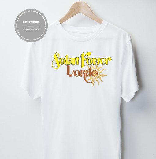 Solar Power Lorde Solar Power Tour 2022 Lorde Lorde Music Concert Lorde Unisex T-Shirt